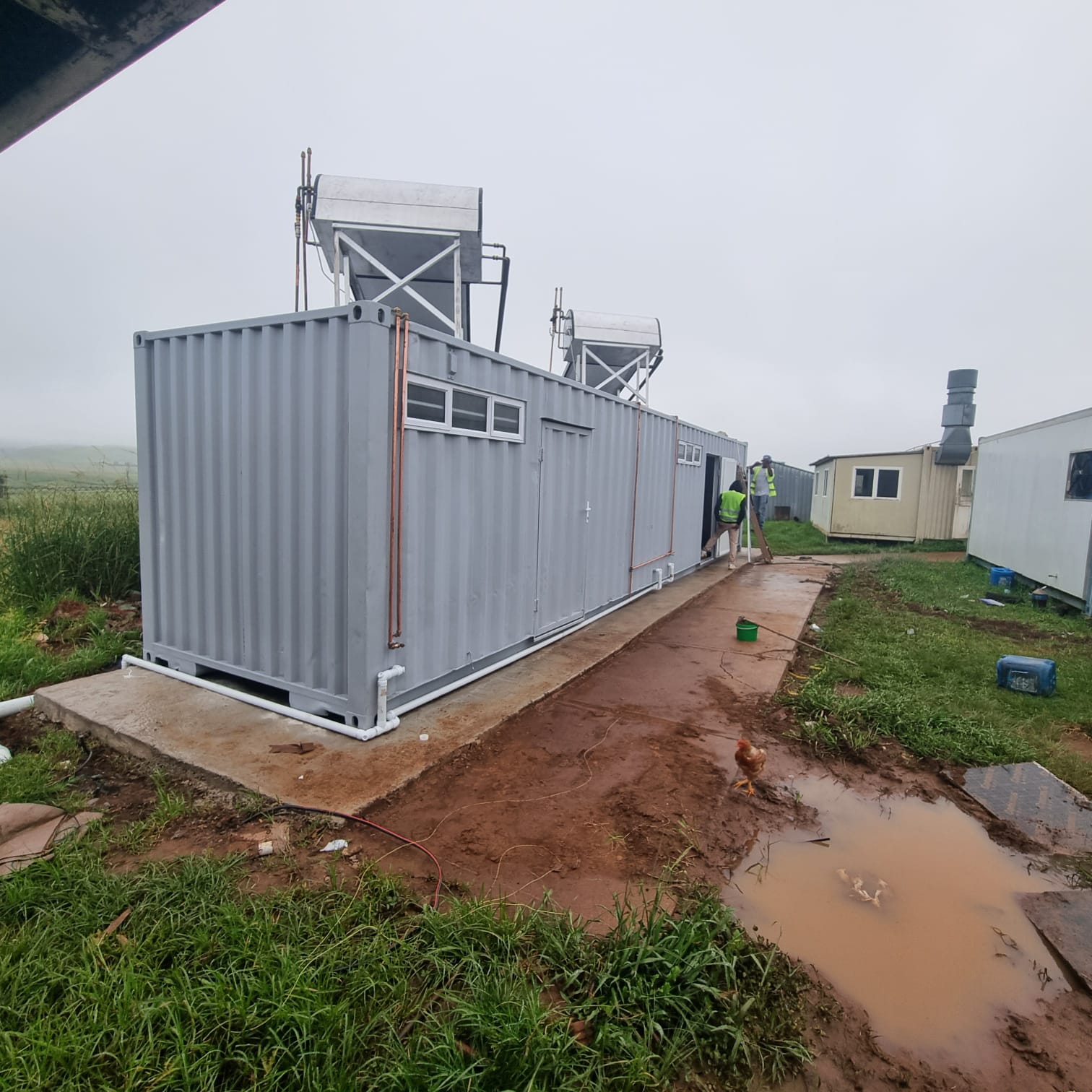 Container ablution facilities