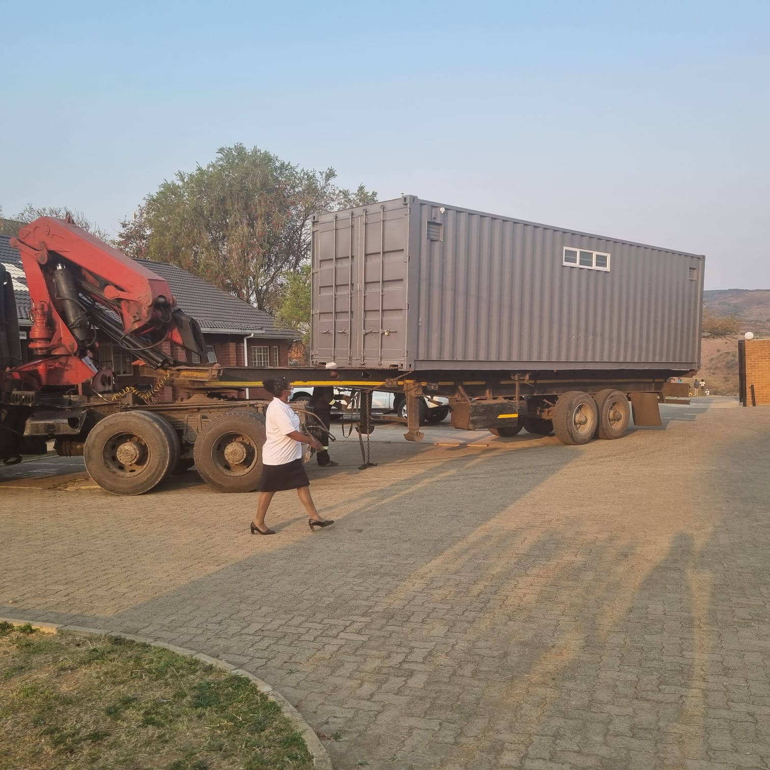 Shipping container office